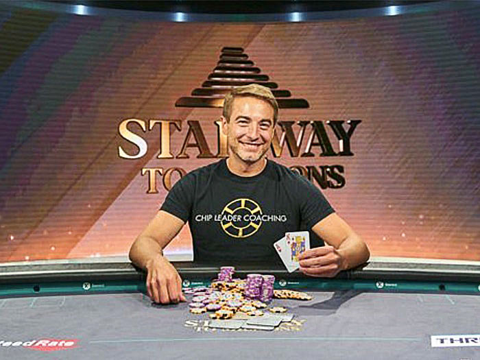 Ченс Корнут выиграл две ступени турнира Stairway to Millions