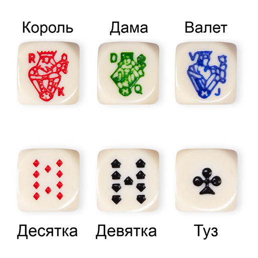 Дайсы для покерных игр