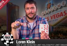 Лорен Клейн второй раз побеждает в ивенте с бай-ином $1.500 по омахе на WSOP