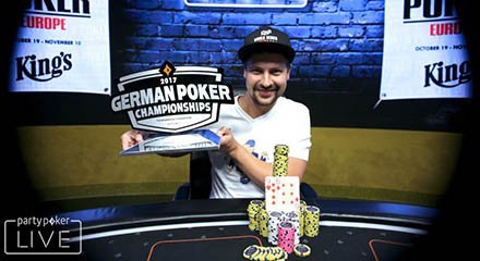 Арсений Карматский победил в Главном событии German Poker Championship 2017
