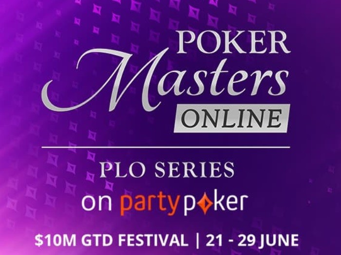 С 21 по 28 июня на partypoker состоится серия Poker Masters Online PLO Series