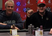 Отец и сын выиграли по кольцу на WSOP Circuit Potawatomi