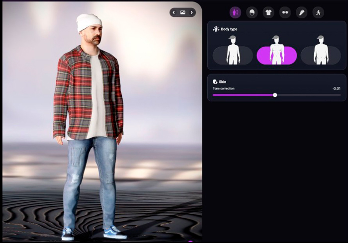 3D-аватар в Phenom Poker