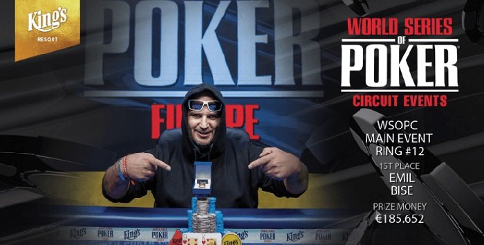 Эмиль Байз — победитель Main Event WSOP Circuit