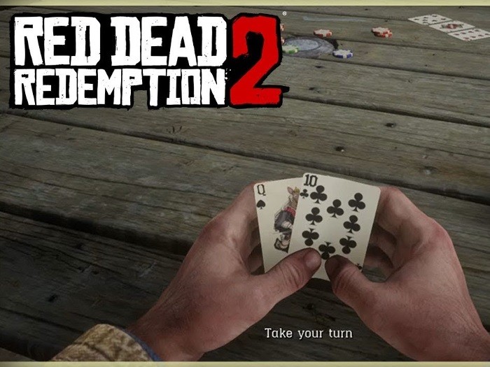 Как выглядит игра в покер в Red Dead Redemption 2