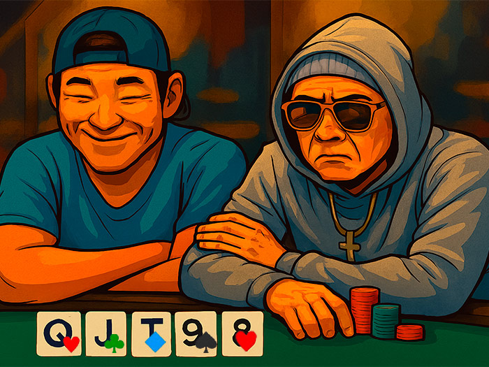 Фолд на ривере со стритом: отменная интуиция или оплошность? Разбор эксперта