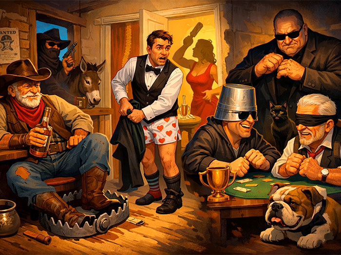 Лучшие анекдоты о покере