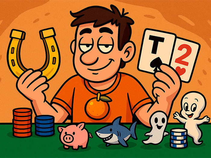 Талисманы, «счастливая» одежда, невезучие тузы и другие предрассудки в покере