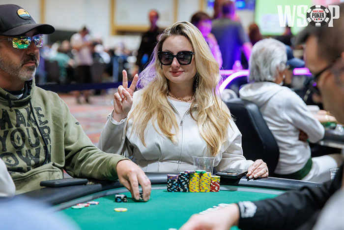 Ирина Тиханская на WSOP