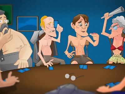 Покер на раздевание игры онлайн как из карт в которые играли сделать гадальные карты
