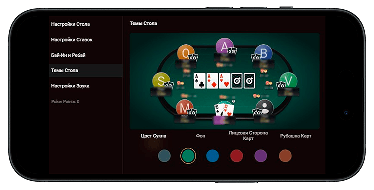 Функции покерного клиента