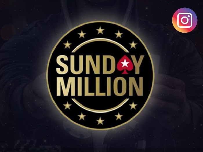 Билет на Sunday Million от Poker.ru за подписку в Instagram