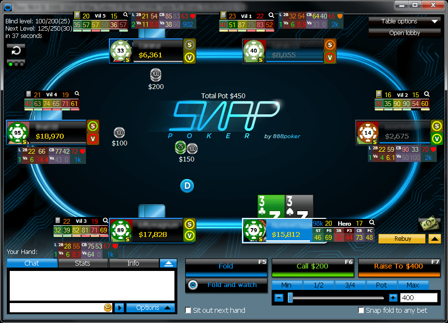 snap poker