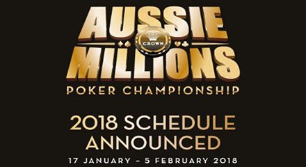 Стало известно расписание Aussie Millions Poker Championship 2018