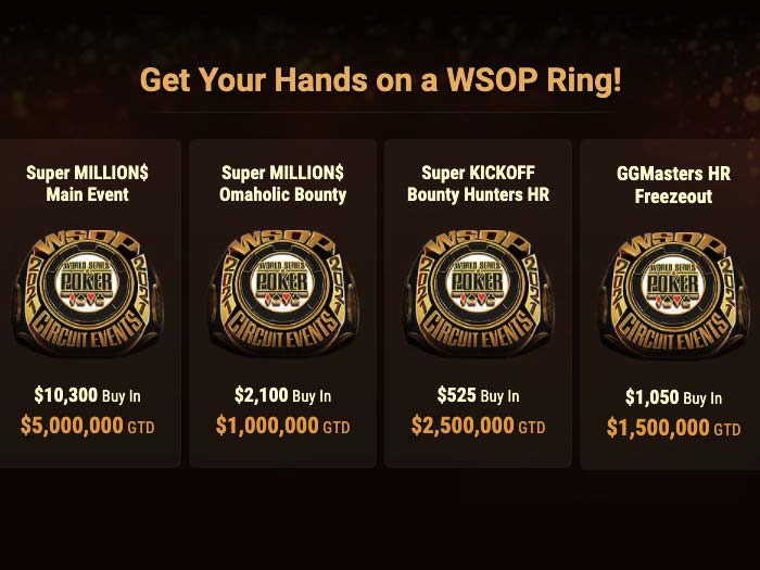 GGпокерок проведет серию Super Million$ Week с гарантией $15,000,000