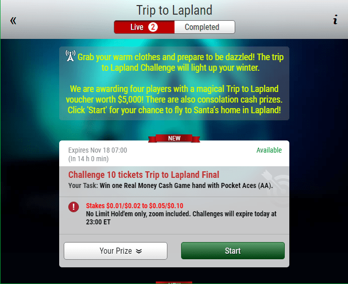 trip to lapland mission