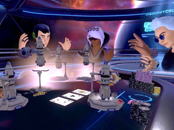 Покер в космосе: в PokerStars VR появилась локация Galaxy Space Station (видео)