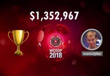 "wann2play" стал чемпионом Main Event WCOOP и выиграл $1,352,967