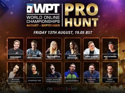 Турнир WPT Pro Hunt снова пройдет на partypoker